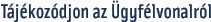 Tájékozódjon az Ügyfélvonalról!